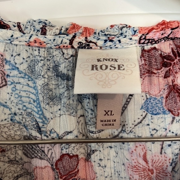 Knox Rose Boho sleeveless Top XL - Picture 7 of 8